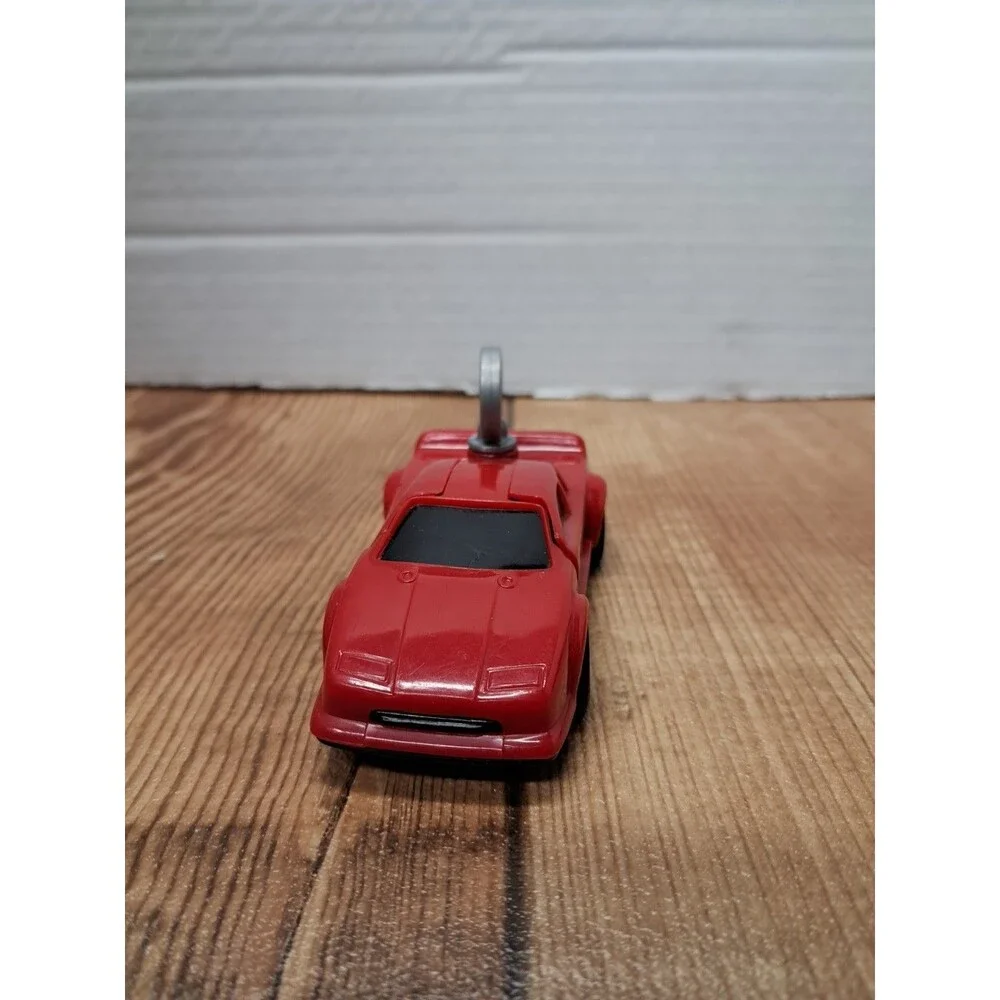 Hot Wheels Key Force McDonald’s Happy Meal Toy Red Car Gull Wings Mattel